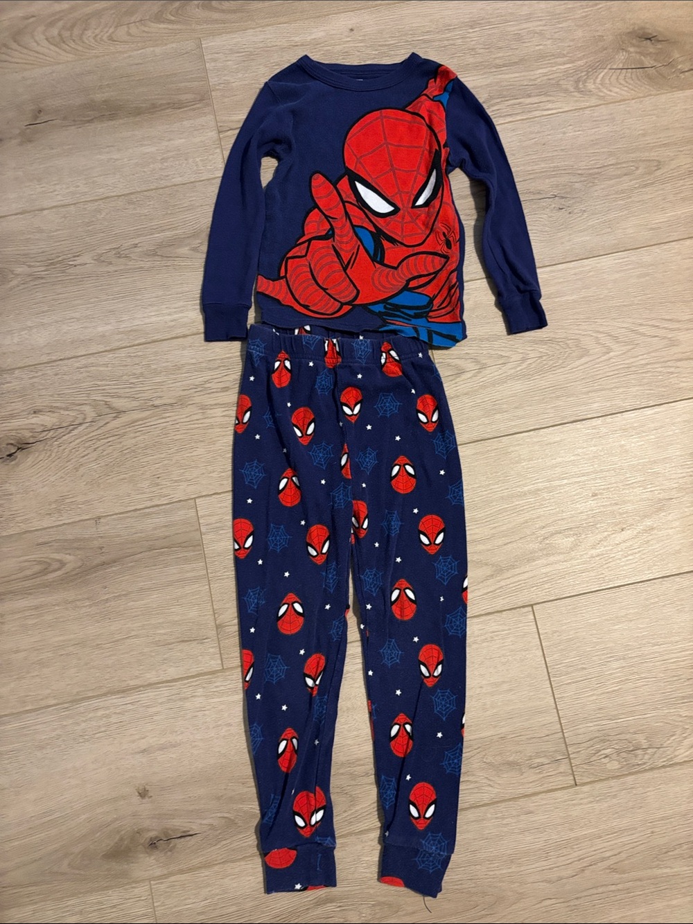 Marvel Spider-Man Navy and Red Kids Pajama Bottoms